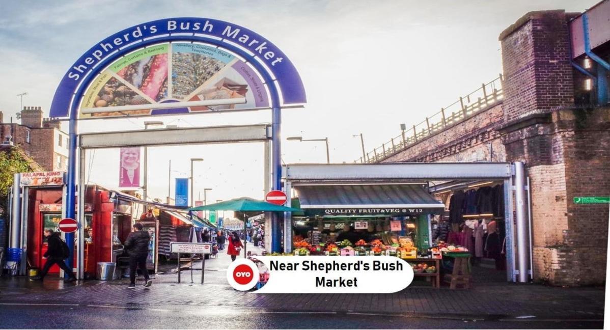 Oyo Abbey Hotel, London Shepherd'S Bush Market Extérieur photo